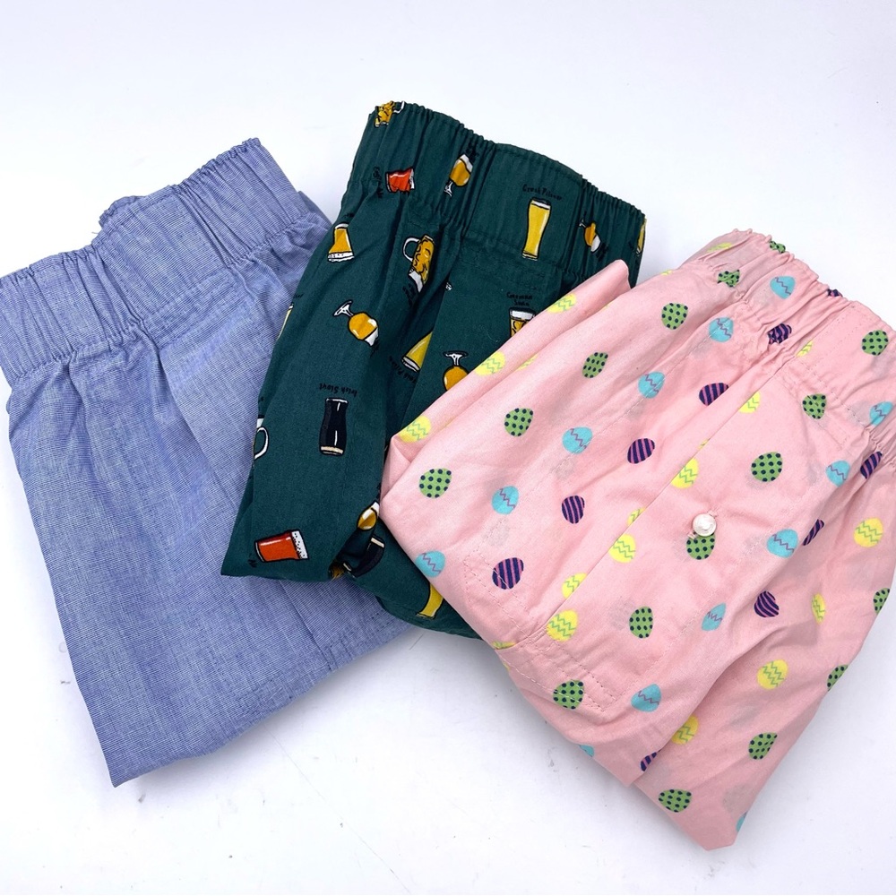 NEW J.‎ Crew Cotton Boxer Shorts Set of 3 in Size Small